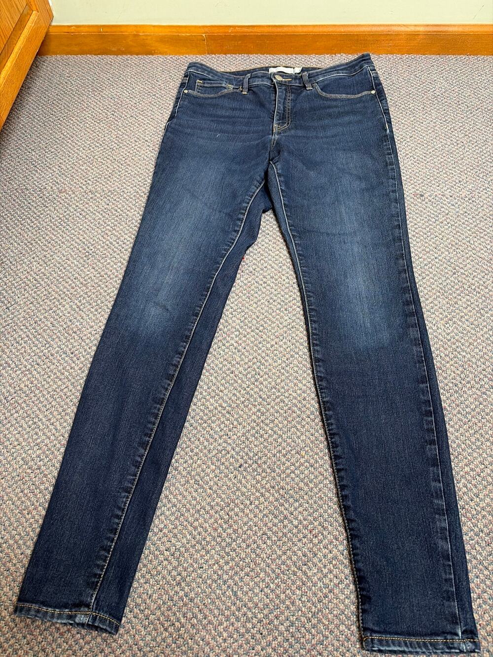Athleta Dark Wash Sculptek Skinny jeans 12T